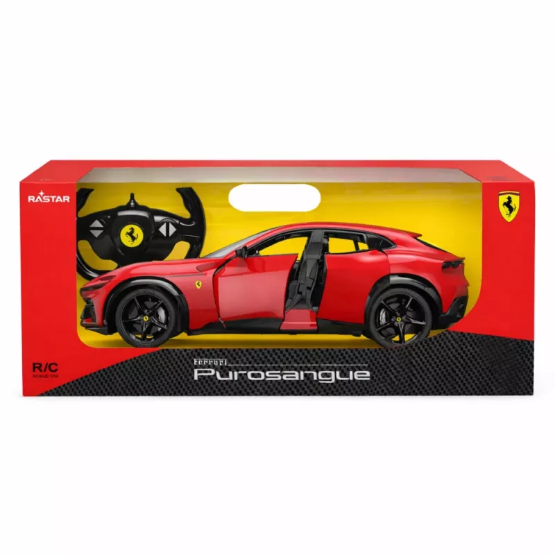 Ferrari Purosangue Samochód Zdalnie Sterowany RC Rastar Czerwony 1:14