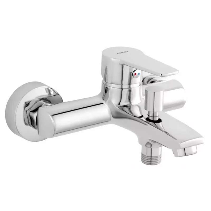 FERRO Rennto BNT1 Bateria wannowa ścienna, chrom