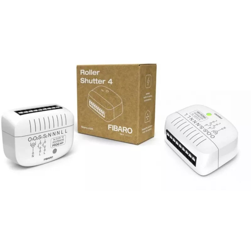 Fibaro FGR-224 Roller Shutter 4 Z-Wave Plus moduł sterujący roletami i żaluzjami