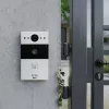 FIBARO MyBell Outdoor Video Doorbell (MBIP1BSTAT) - Czarny, 1080p, PoE, Wi-Fi, IP54