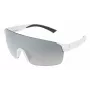 FILA MAN SF9380996VCX Okulary przeciwsłoneczne prostokątne - czarna oprawka, soczewki w kolorze dymnego szarości, ochrona UV400