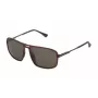 FILA SF9329-587F7P Okulary przeciwsłoneczne męskie polaryzacyjne - czarna oprawka, szare szkła 58/15/140 mm