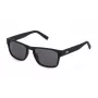 FILA SFI099V55U28P Męskie okulary przeciwsłoneczne prostokątne czarno-szare UV400