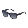 FILA SFI118-55V15P Okulary przeciwsłoneczne męskie polaryzacyjne prostokątne - czarne/szare
