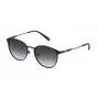 FILA SFI217-52531Y Okulary przeciwsłoneczne unisex - czarna oprawka, szare szkła, 52 mm
