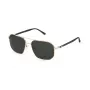 FILA SFI300V58300P Męskie okulary przeciwsłoneczne z polaryzacją - czarna oprawka, szare szkła 58mm