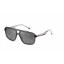 FILA SFI460-574ALP Unisex Okulary Przeciwsłoneczne Prostokątne - Oprawka Acetatowa Havana/Brąz, Brązowe Soczewki Poliwęglanowe, Ochrona UV400