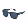 FILA SFI463-53J99P Okulary przeciwsłoneczne męskie polaryzacyjne, czarna oprawka, szare soczewki, 53 mm