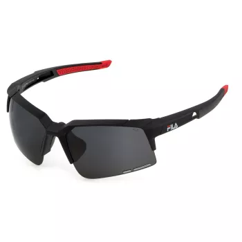 FILA SFI515 Okulary przeciwsłoneczne Unisex Matowa Czerń Smoke Grey 67mm