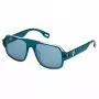FILA SFI528-56U28P Okulary przeciwsłoneczne unisex - czarna oprawka, szare soczewki polaryzacyjne, ochrona UV400