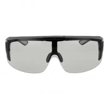 FILA Unisex Okulary Przeciwsłoneczne SFI126-99U28F Shield Style Czarna Oprawka Soczewki Dymne UV400