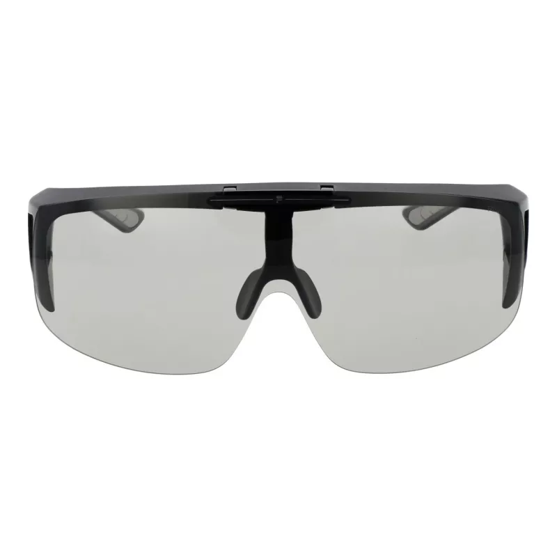 FILA Unisex Okulary Przeciwsłoneczne SFI126-99U28F Shield Style Czarna Oprawka Soczewki Dymne UV400