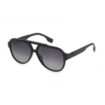 Okulary przeciwsłoneczne FILA Unisex SFI459V590703 - Prostokątna oprawka, ochrona UV400, soczewka 59 mm