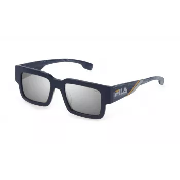 Okulary przeciwsłoneczne FILA damskie SFI314-516S9X Havana prostokątne 51mm