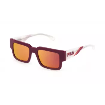 Okulary przeciwsłoneczne FILA damskie SFI314-516Y6X Havana prostokątne 51mm
