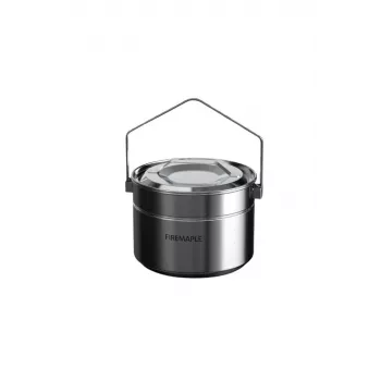 Fire-Maple Antarcti Garnek 1.8L Twardo anodowane aluminium Kuchenny garnek kempingowy z wymiennikiem ciepła i składanym uchwytem