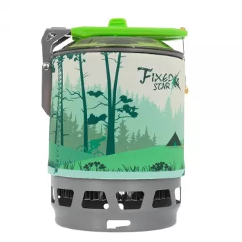 Fire-Maple FMS-X3 Zestaw kuchenny All-in-One z kuchenką turystyczną, garnkiem 1L i zapłonem piezoelektrycznym