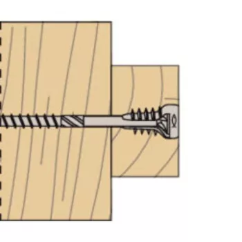 Fischer 558881 FAFS Śruba regulacyjna 5 mm x 100 mm profil T stal ocynkowana Torx T25 łeb stożkowy (100 szt.)