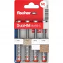 Kołek rozporowy do płyt gipsowo-kartonowych Fischer DuoHM 6x55 S ze śrubami, 4 sztuki 572913