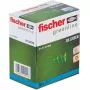 FISCHER GK GREEN Samowiercący kołek do płyt gipsowo-kartonowych, zielony, opakowanie 90 sztuk