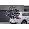 Fischer ProlineEvo Uchwyt rowerowy na hak holowniczy na 2 rowery, 45 kg, kompatybilny z e-rowerami, składany, z funkcją pochylania, 13-pin