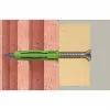 Fischer SX Plus Green 8x40 S K kołki rozporowe z wkrętami, 10 szt. (567864)