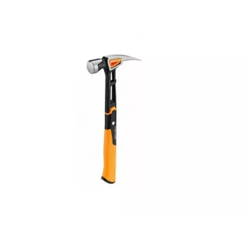 Młotek ciesielski FISKARS XXL - 20 oz, IsoCore Shock Control, gładkie oblicze, pazur do wyrywania