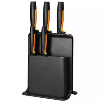 Zestaw blokowy na noże Fiskars Functional Form 6-częściowy z 5 nożami