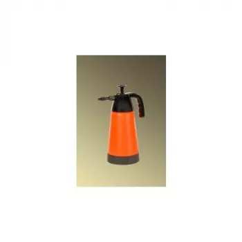 FISKARS Opryskiwacz ciśnieniowy 1.8L z ręczną pompką, z regulowaną dyszą, zbiornikiem HDPE, ergonomiczną rączką, czarno-pomarańczowy