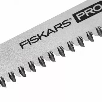 Fiskars Pro Compact Składana piła, 160 mm Ostrze, Dwa ostrza, SoftGrip Rękojeść, Blokada bezpieczeństwa