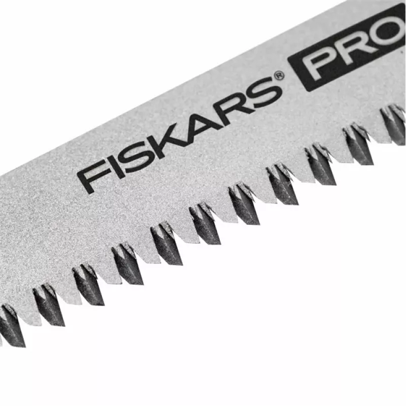 Fiskars Pro Compact Składana piła, 160 mm Ostrze, Dwa ostrza, SoftGrip Rękojeść, Blokada bezpieczeństwa
