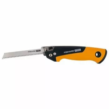 Fiskars Pro Compact Składana piła, 160 mm Ostrze, Dwa ostrza, SoftGrip Rękojeść, Blokada bezpieczeństwa