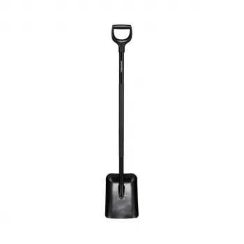 FISKARS SnowXpert Comfort Łopata do śniegu z uchwytem D, czarna, 131 cm