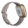 Fitbit Sense Lunar Soft Gold Stainless Steel White