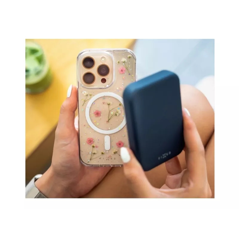 FIXED MagBloom Etui na Apple iPhone 17 Pro Max, Śliwkowy Róż