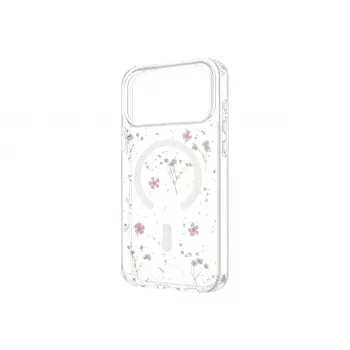 FIXED MagBloom Etui na Apple iPhone 17 Pro Max, Śliwkowy Róż