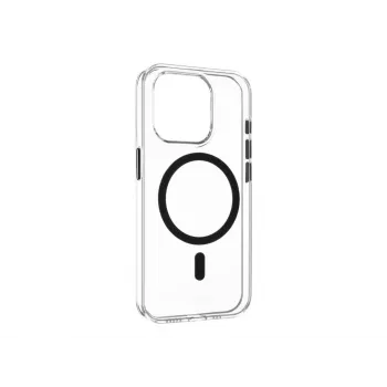 Fixed MagPurity Back Cover dla Apple iPhone 15 Pro Max - Transparentny PC+TPU