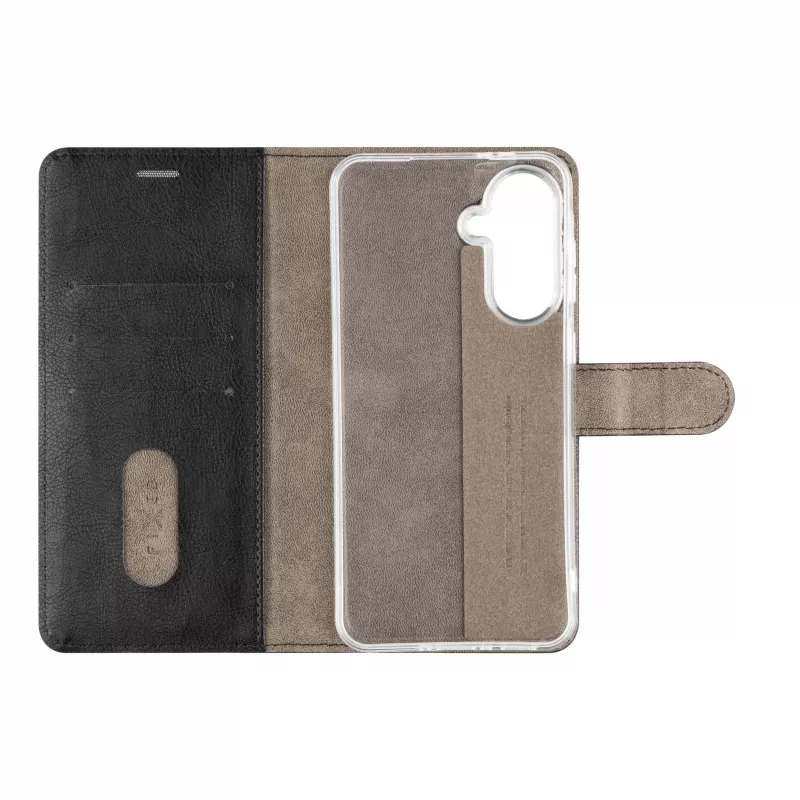 Fixed Opus Book Case do Samsung Galaxy A37 5G, Skóra Syntetyczna, Czarny