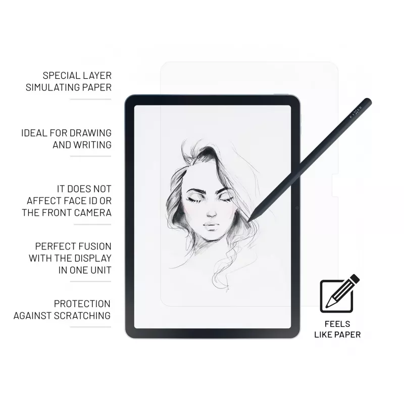 FIXED PaperGlass Screen Protector do Apple iPad Air 11 cali (2024-2026)