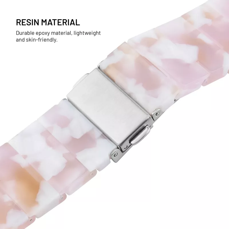 FIXED Resin Strap pro do Apple Watch 38/40/41, Candy Pink