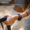 FIXED Resin Strap pro do Apple Watch 44/45/46/49, Carbon Black