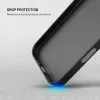 Fixed Story Back Cover do Xiaomi 17 - Gumowany - Czarny