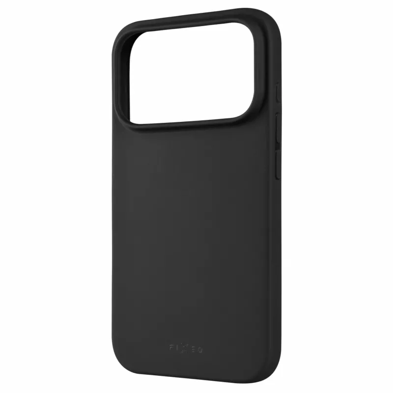 Fixed Story Back Cover do Xiaomi 17 - Gumowany - Czarny