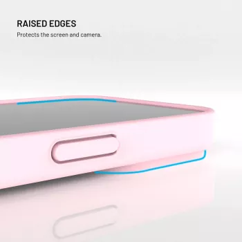 Fixed Story Tylna Obudowa do Xiaomi 17 Ultra, Gumowana, Różowa