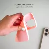 Fixed Story Tylna Obudowa do Xiaomi 17 Ultra, Gumowana, Różowa