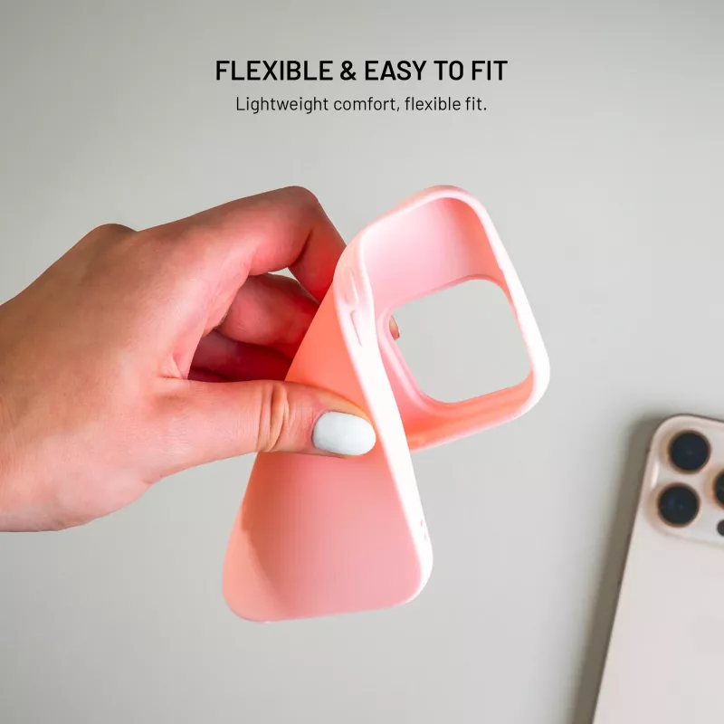 Fixed Story Tylna Obudowa do Xiaomi 17 Ultra, Gumowana, Różowa