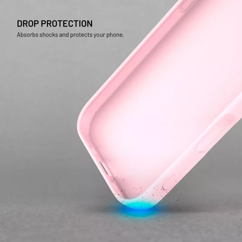 Fixed Story Tylna Obudowa do Xiaomi 17 Ultra, Gumowana, Różowa