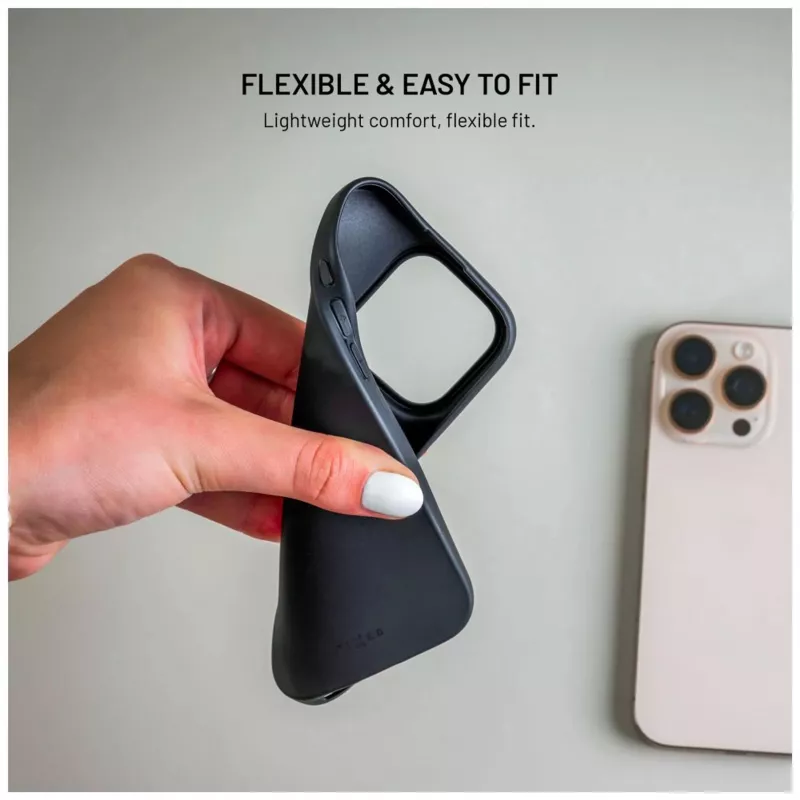 Fixed Story Tylna Obudowa do Xiaomi Redmi Note 15 Pro 5G - Gumowana - Czarny