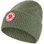 Fjällräven 1960 Logo Hat Caper Green – Unisexowa wełniana czapka typu beanie