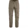 Spodnie Fjällräven Abisko Hybrid Trail męskie Suede Brown